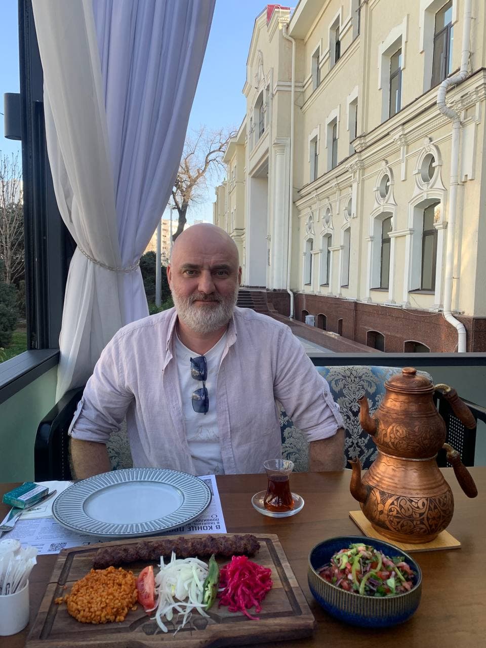 Вадим исследует гастрономию